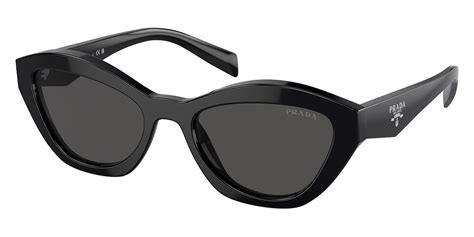 Prada PR A02S 16K08Z 52 Black Sunglasses 